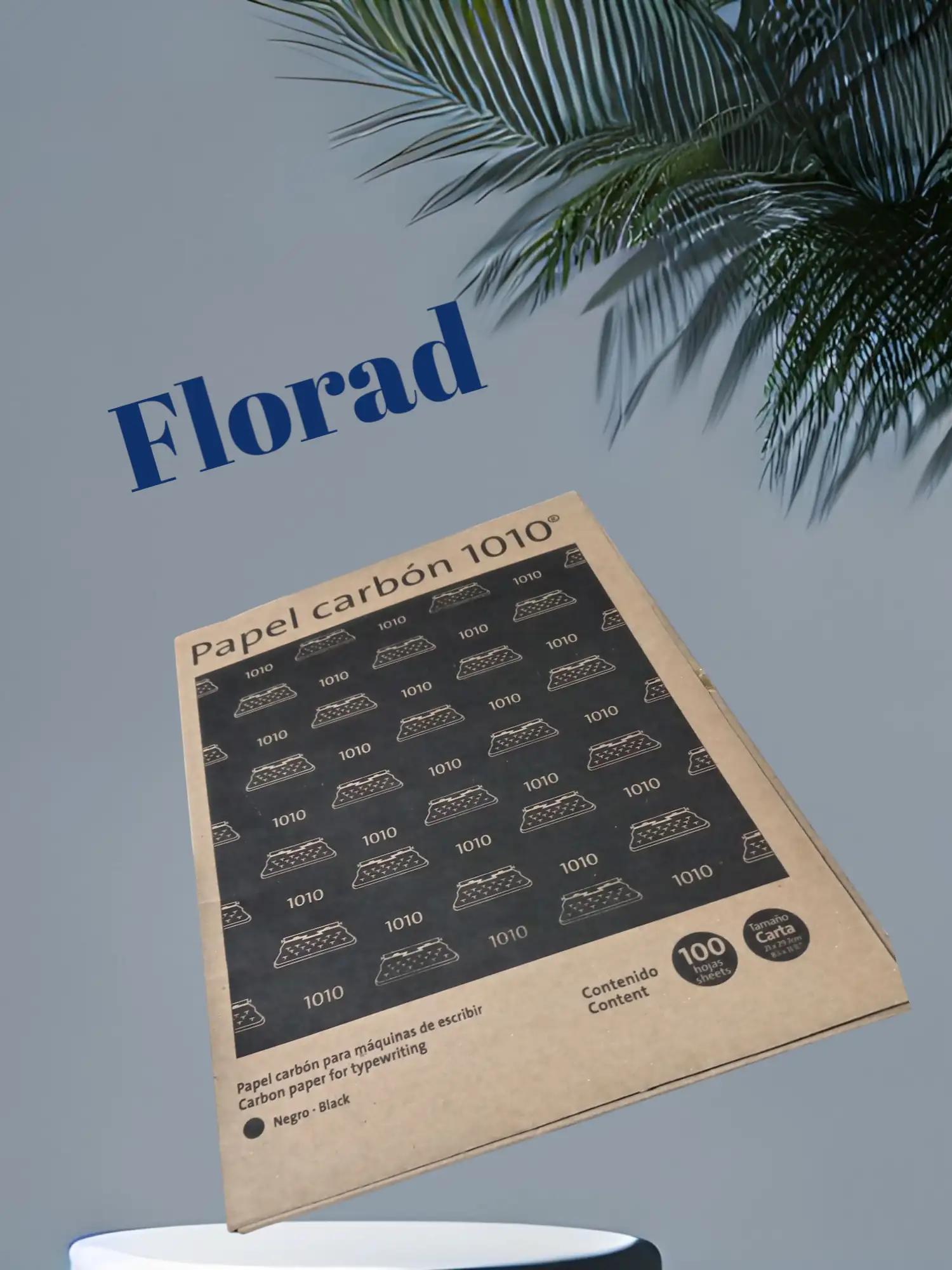 Hojas de papel carbón 