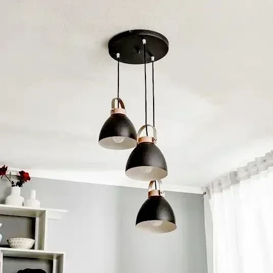 LAMPARA COLGANTE LUA 3L E27