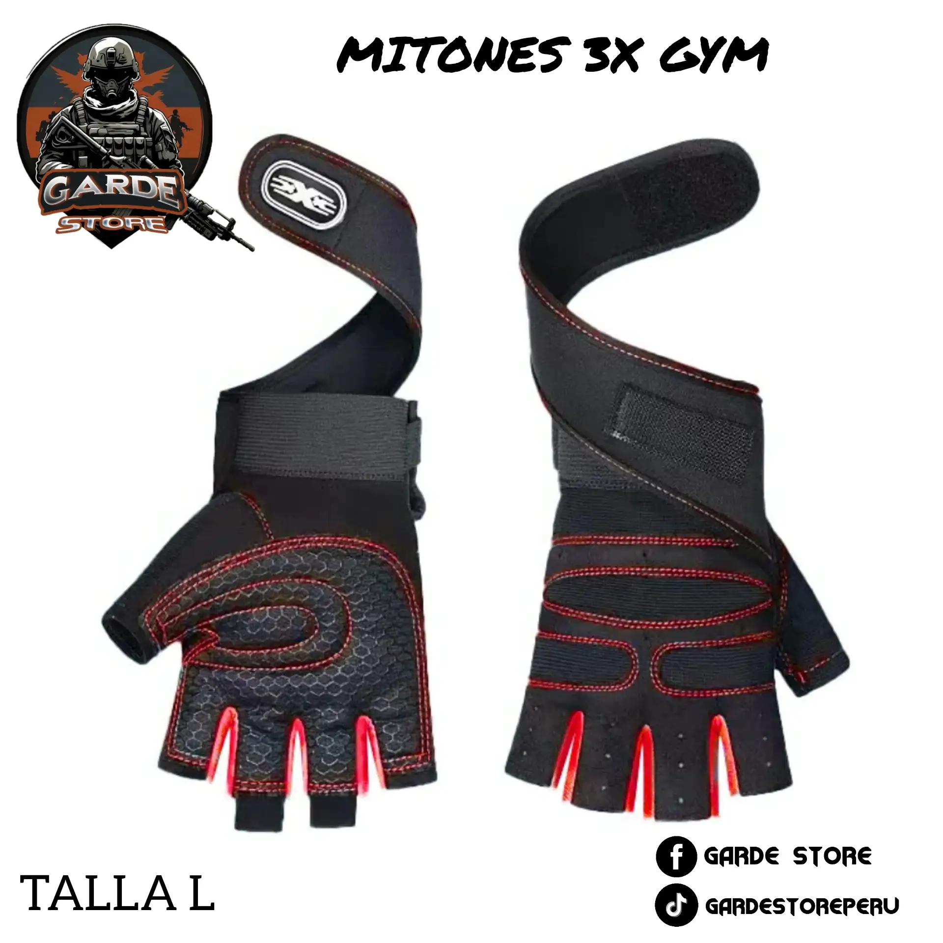 Mitones con muñequera 3X