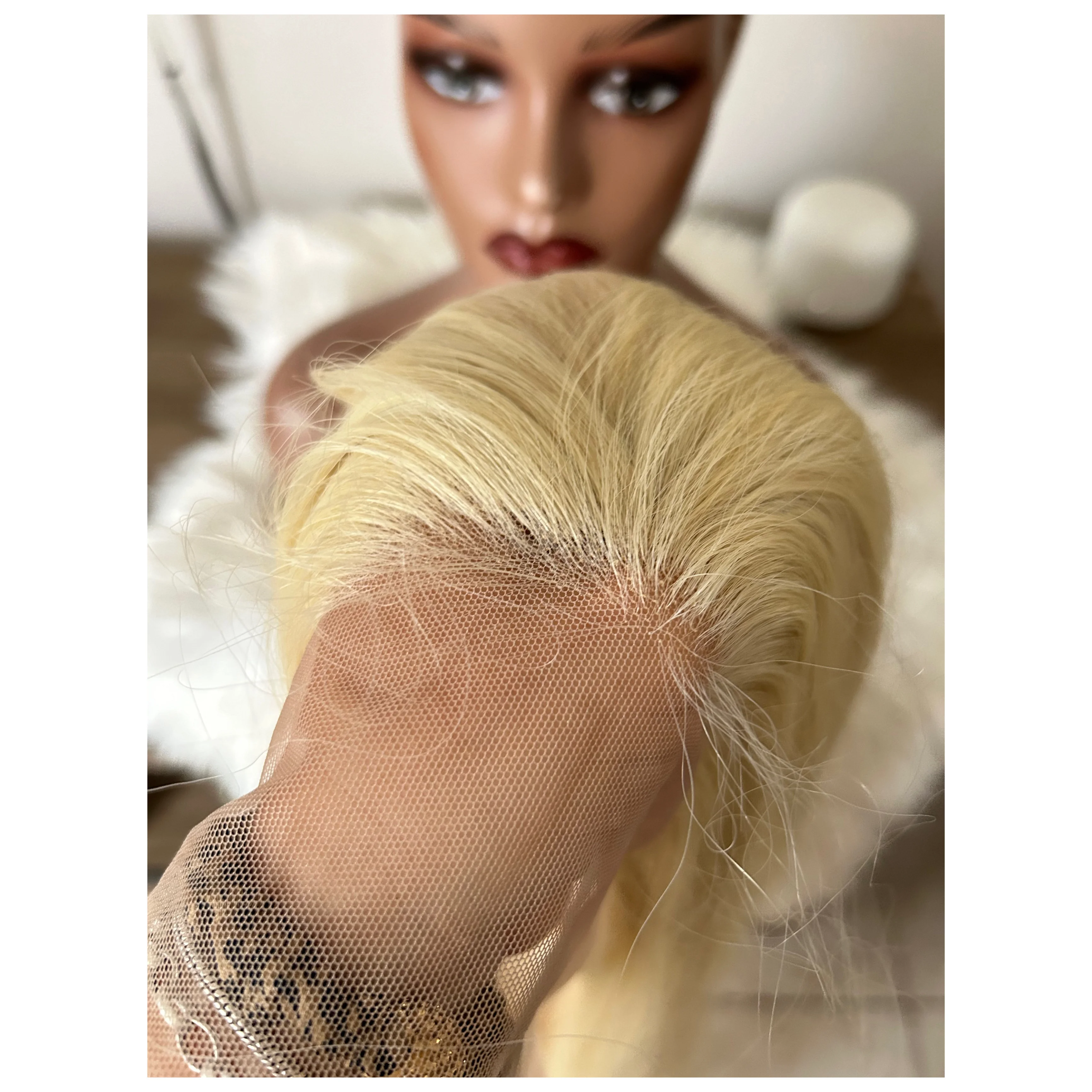 Peluca Semi Natural frontal HD 26”, 13x4 4