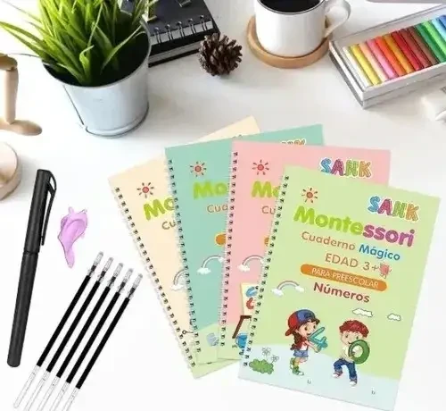 KIT CUADERNOS MONTESSORI 