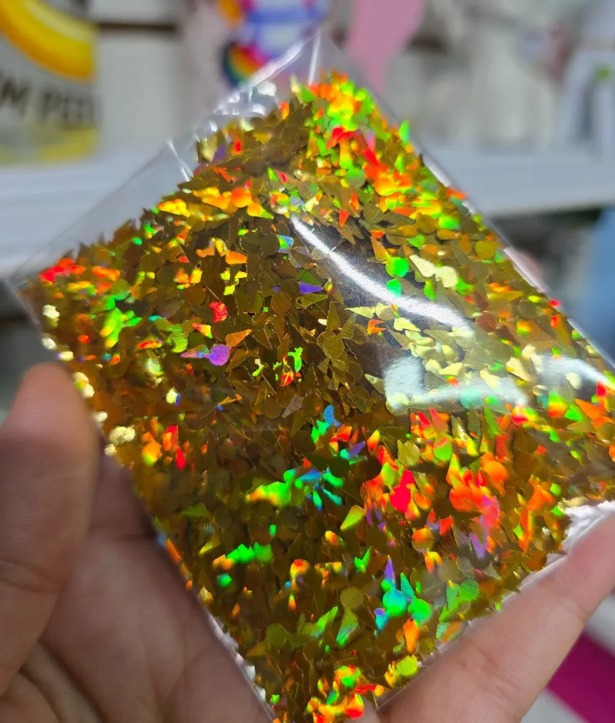 Glitter Snitch Dorada Harry Potter 
