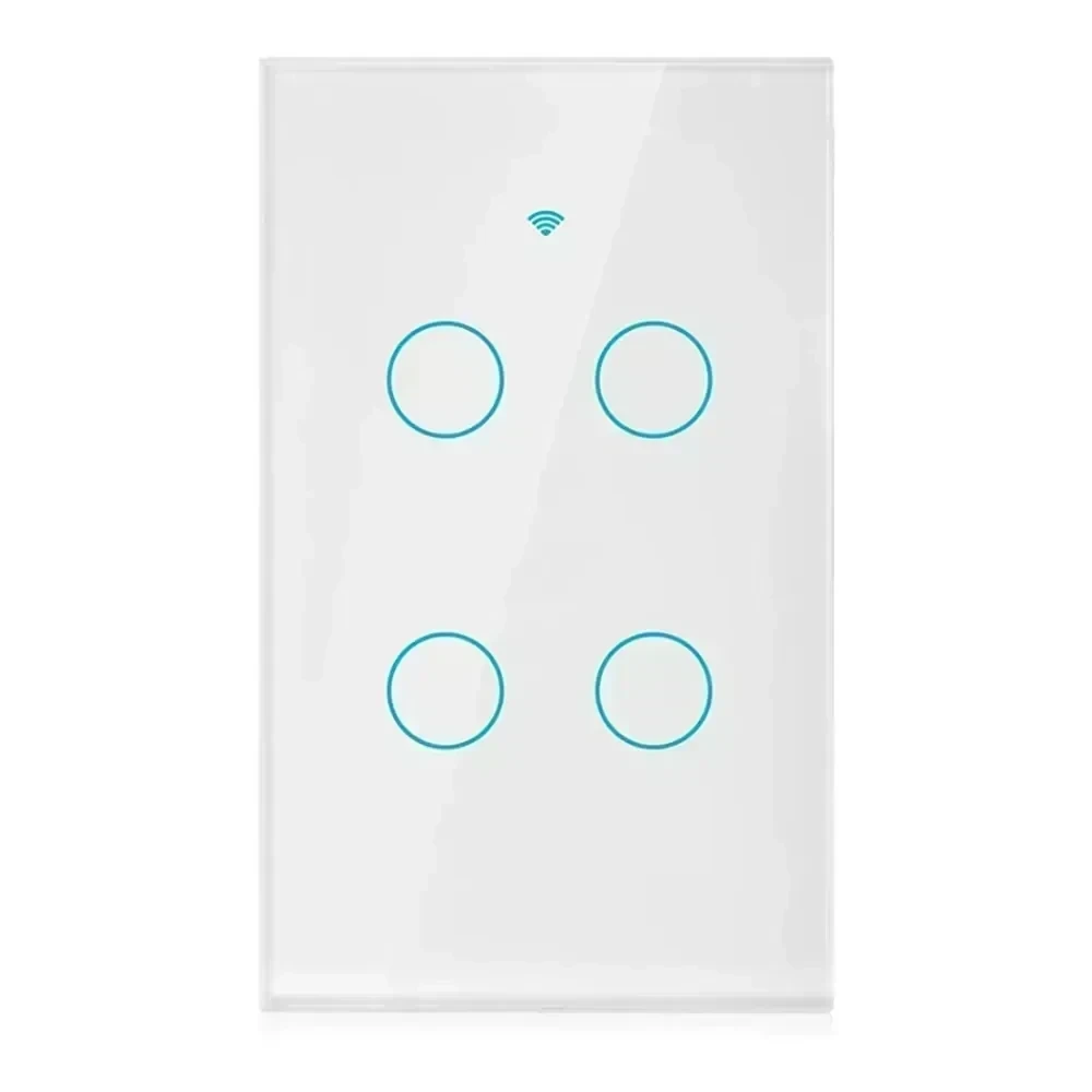 INTERRUPTOR CUADRUPLE SMART BLANCO 