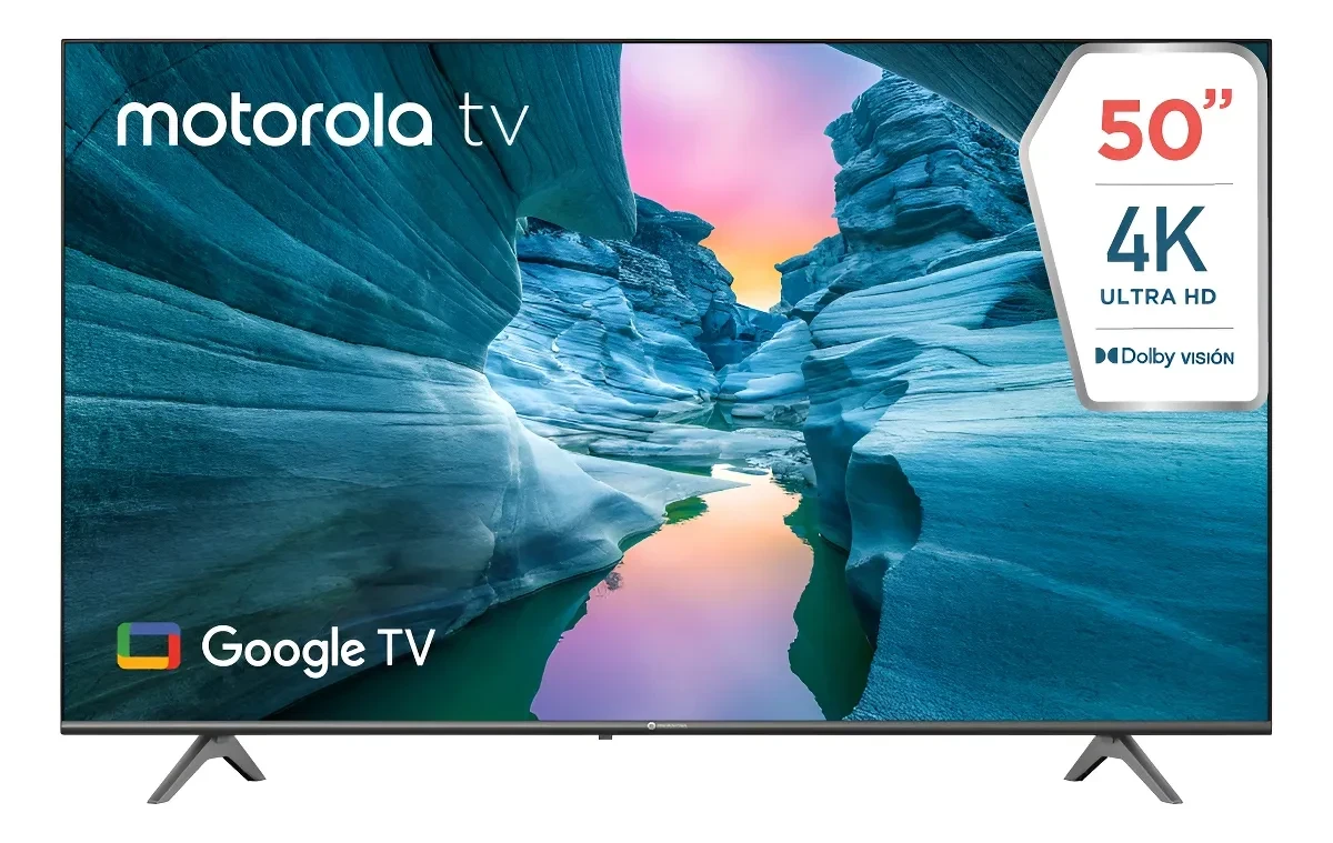 Smart tv Motorola 50" google tv