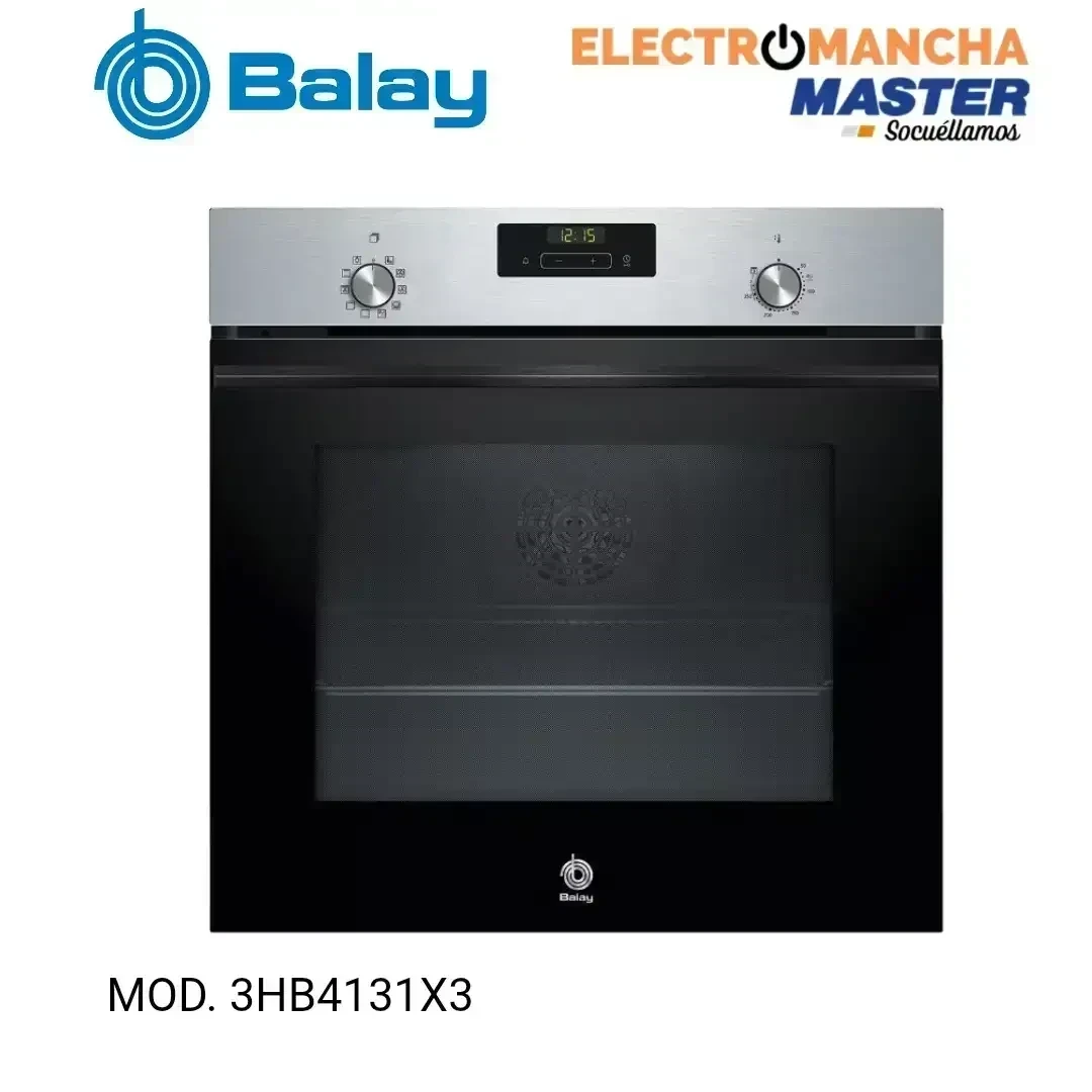 HORNO BALAY 3HB4131X3 MULTIFUNCION AQUALISIS A+ INOX