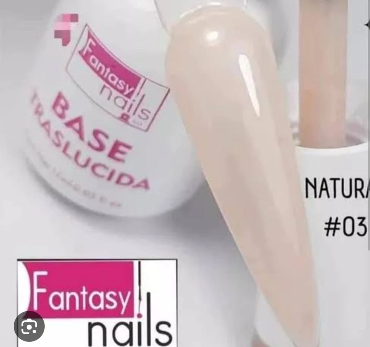 base traslúcida natural 15 ml