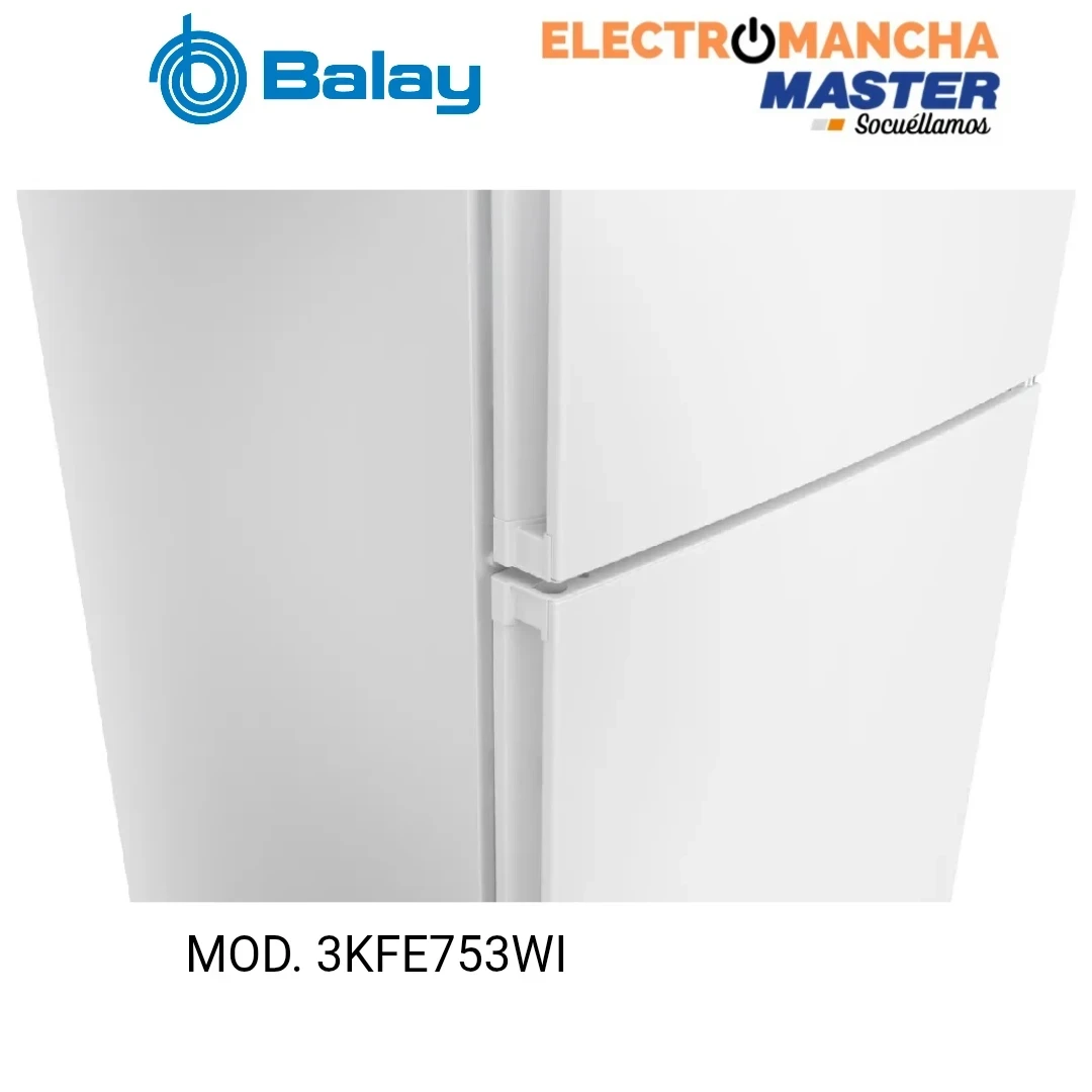 FRIGO COMBI BALAY 3KFE753WI 2,03*60 BLANCO CLASE E  8