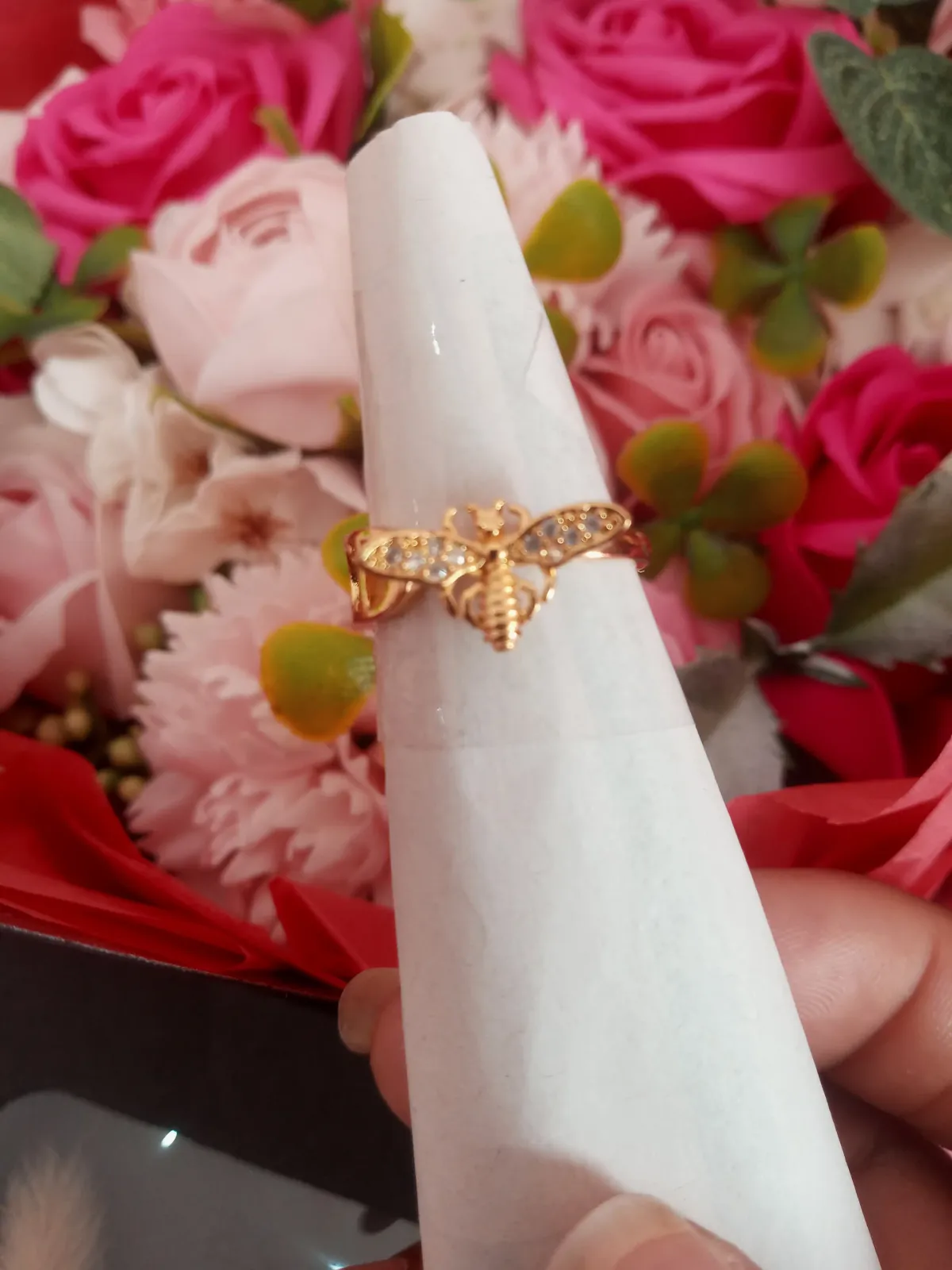 Anillo CD abejita 3