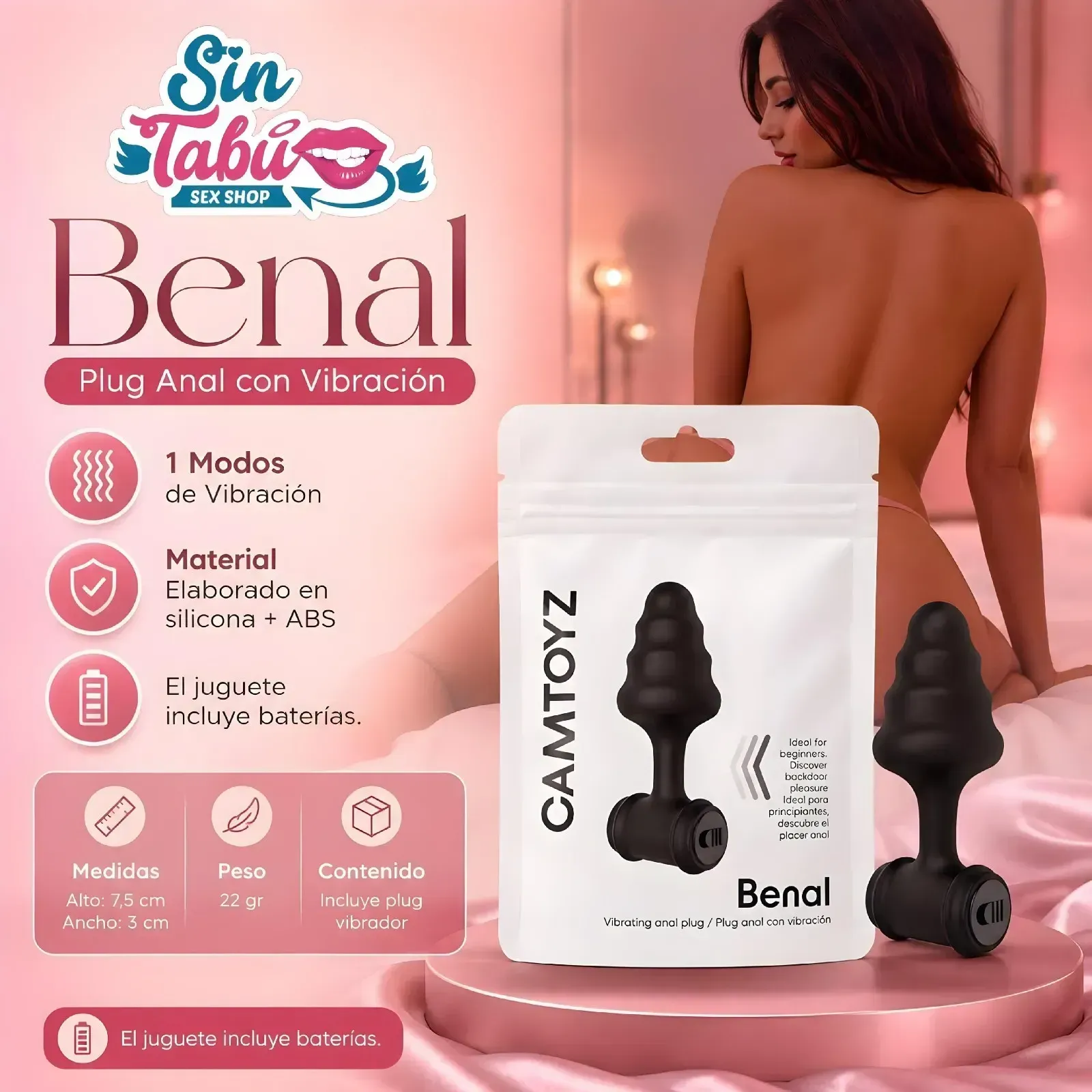 PLUG ANAL BENAL  