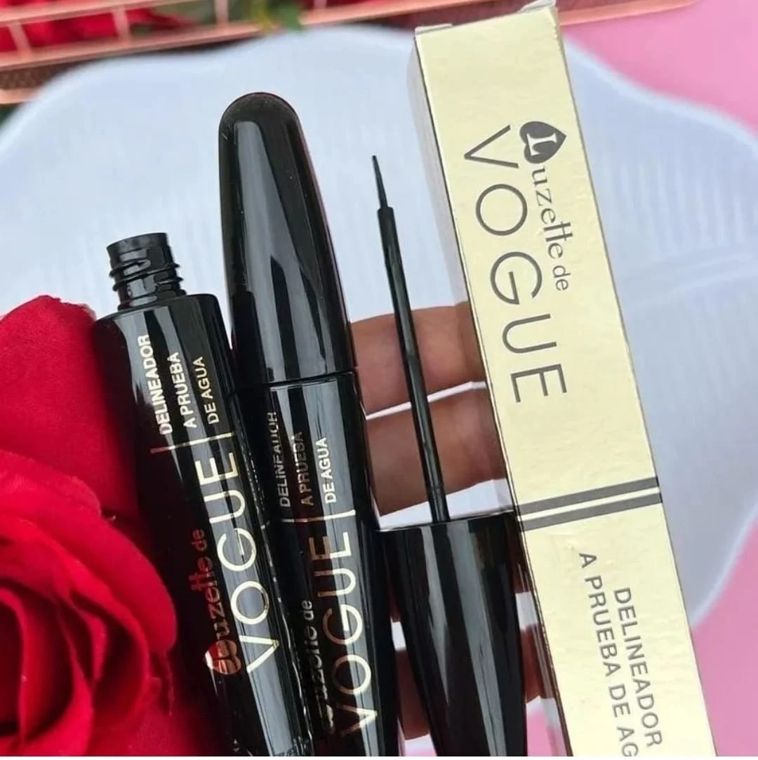 vogue delineador liquido luzette
