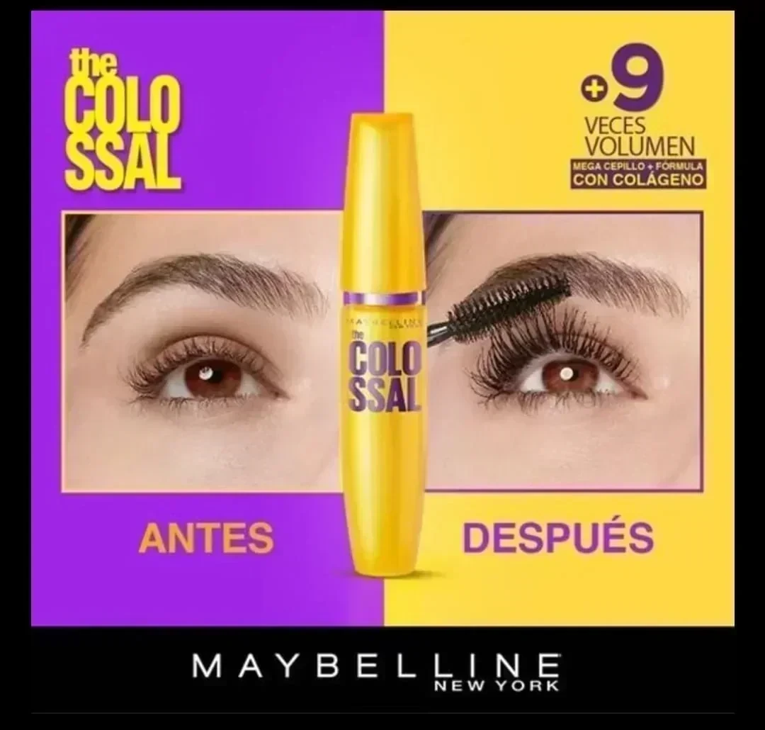 maybelline pestañina colossal