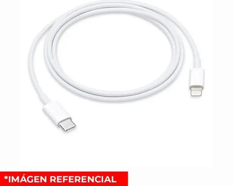 CABLE IPHONE LIGTHNING 1 METRO ENTRADA TIPO C