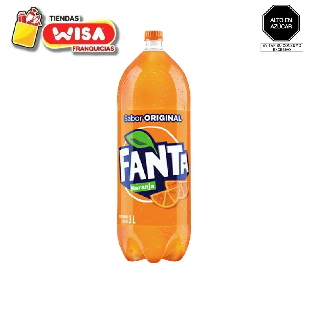 Fanta Naranja 3 L