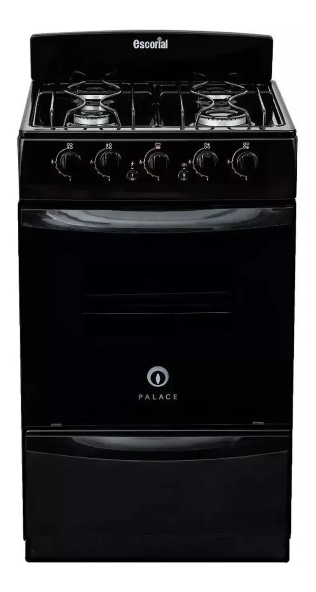 COCINA ESCORIAL PALACE BLACK A GAS LICUADO