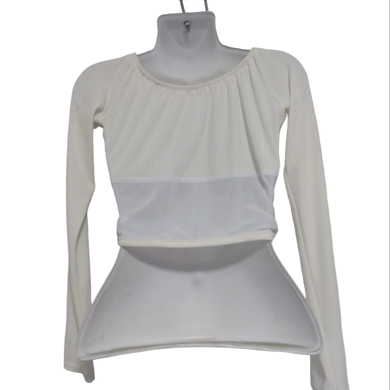 Top mesh blanco 2