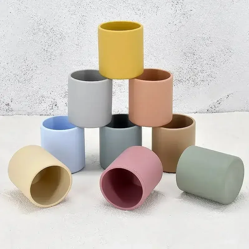 Vaso de silicona abierto