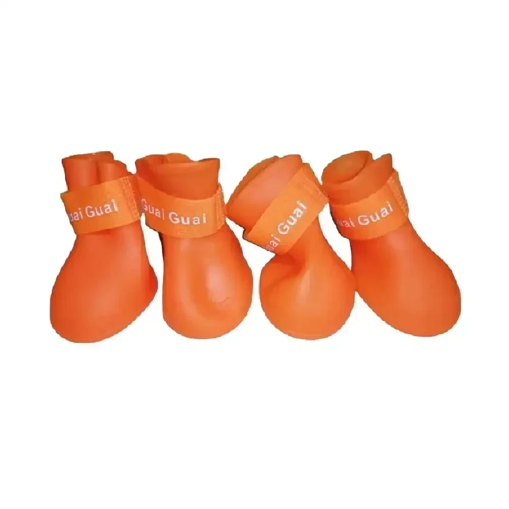 Zapatos de silicona naranja 