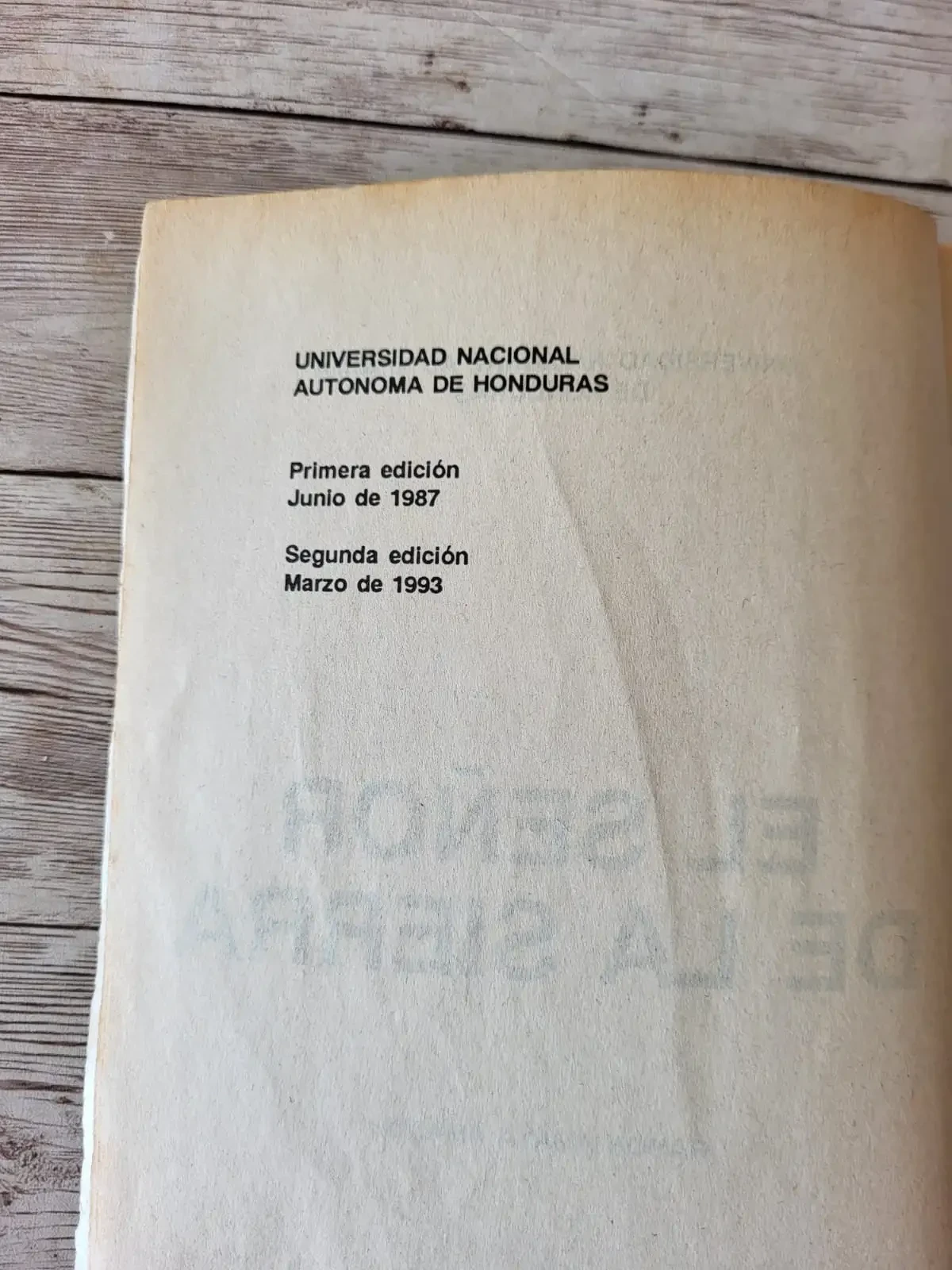 El señor de la sierra / Ramón Amaya Amador /Honduras / Historia 4