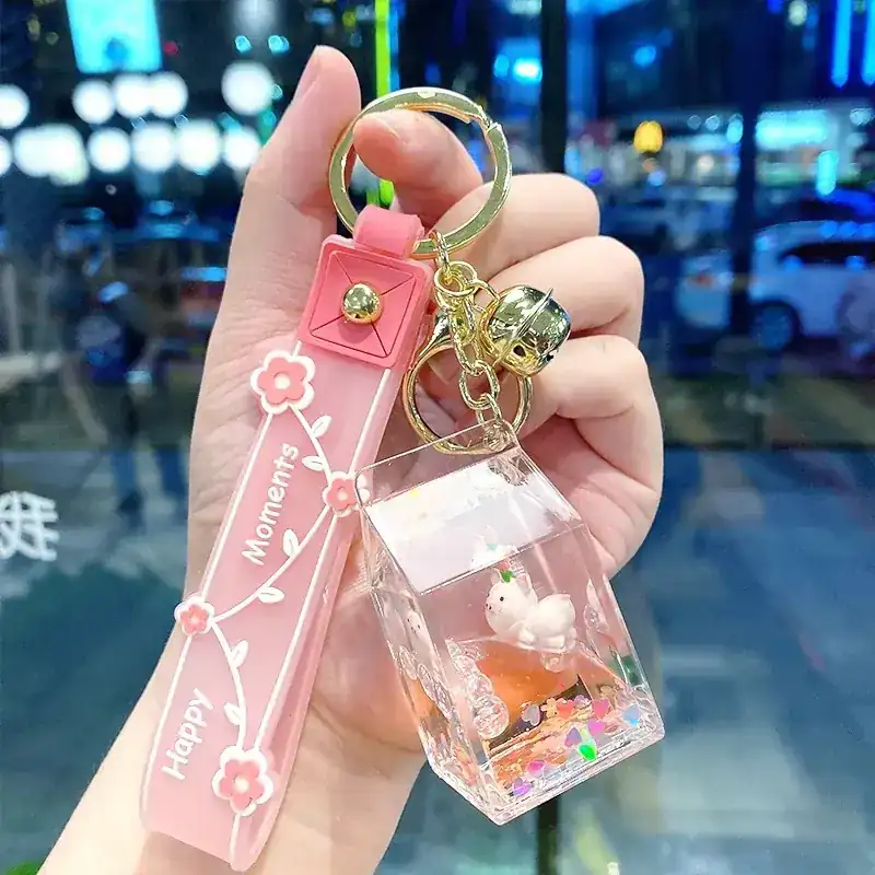 Llavero Kawaii Milk