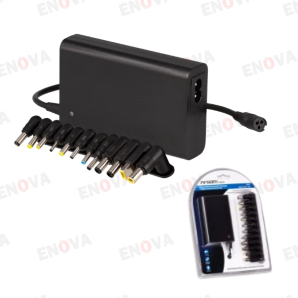 CARGADOR DE BATERIA SLIM PARA NOTEBOOK ARGOM ARG-AC-0097 90 