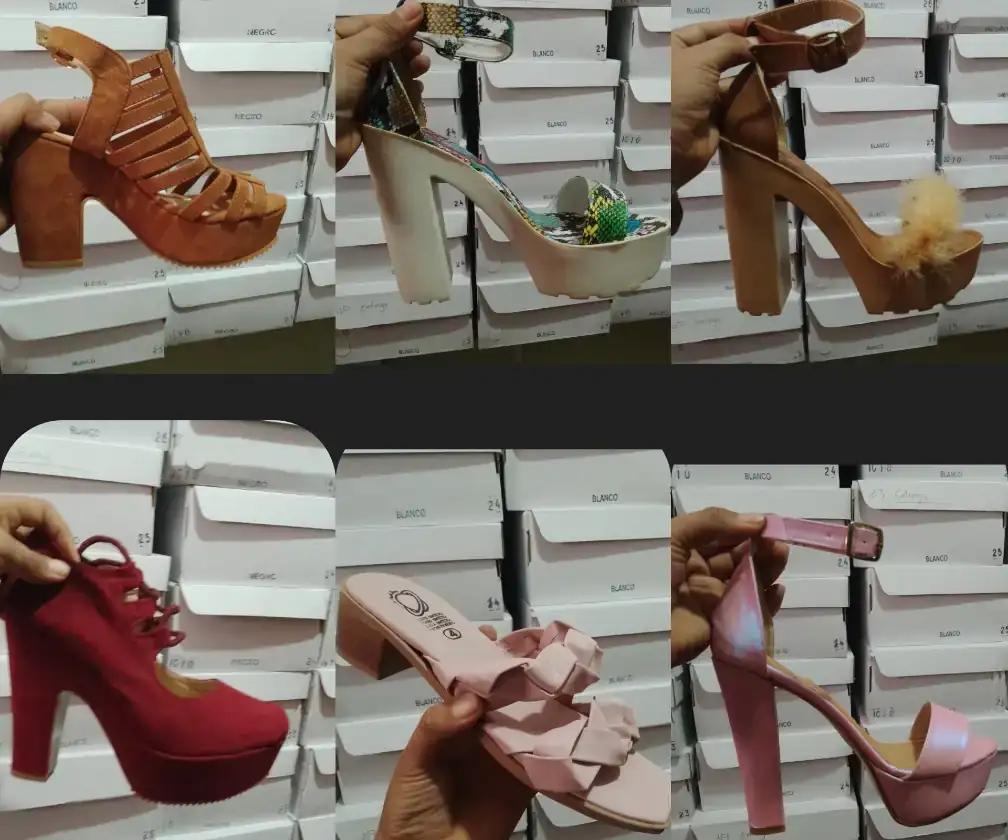Mod.502-Paquete surtido 6 tacones  