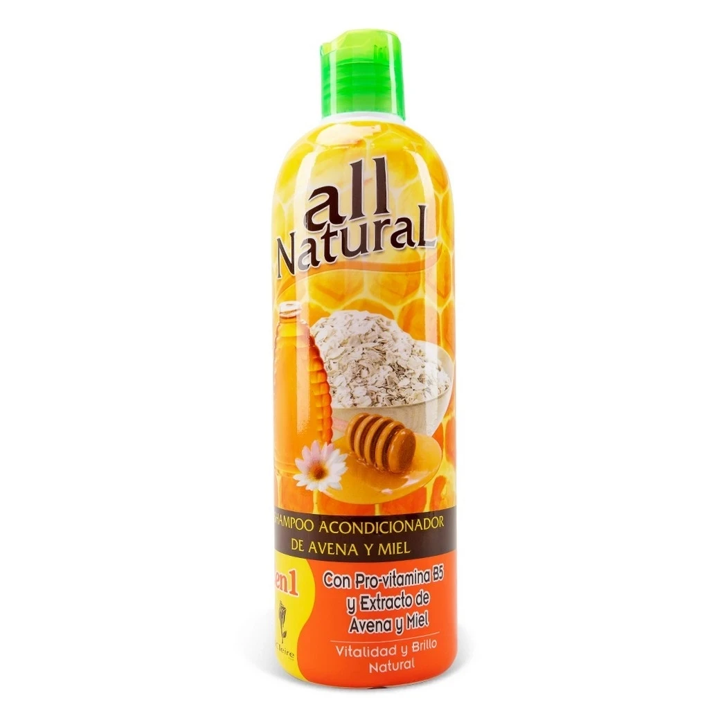 Shampoo de Avena y Miel