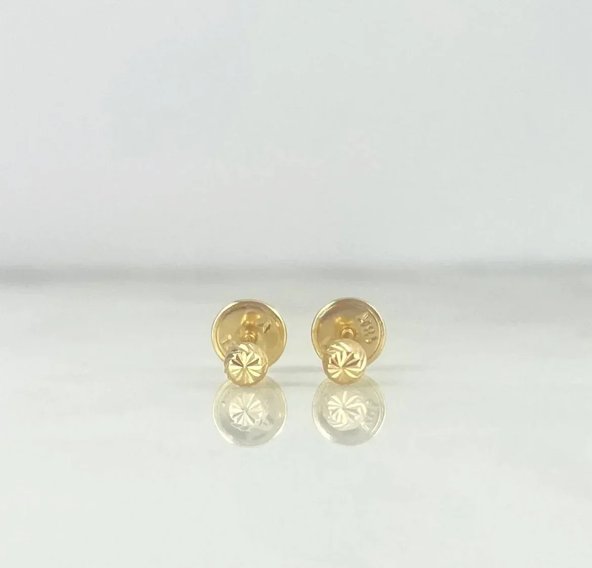 Topo Balin Destello 4mm / Oro amarillo