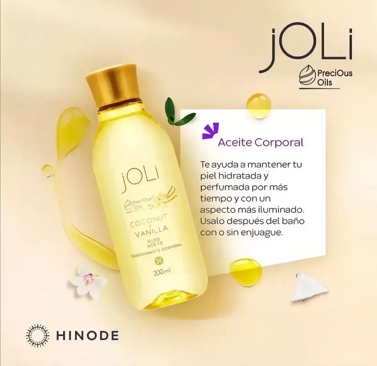 Joli aceite corporal 2