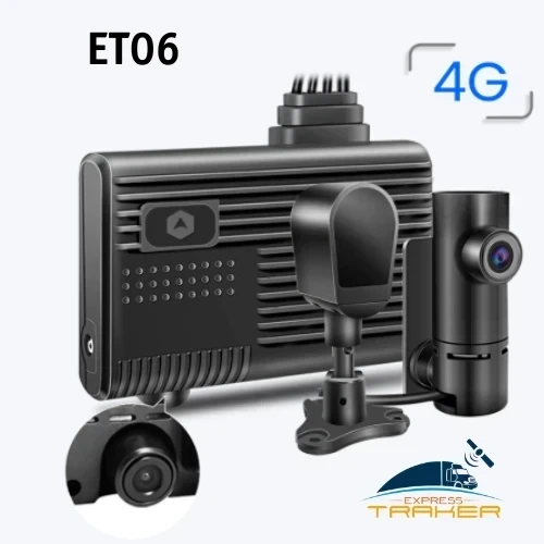DASHCAM 2 LENTES Y CÁMARA TRASERA 4G 6