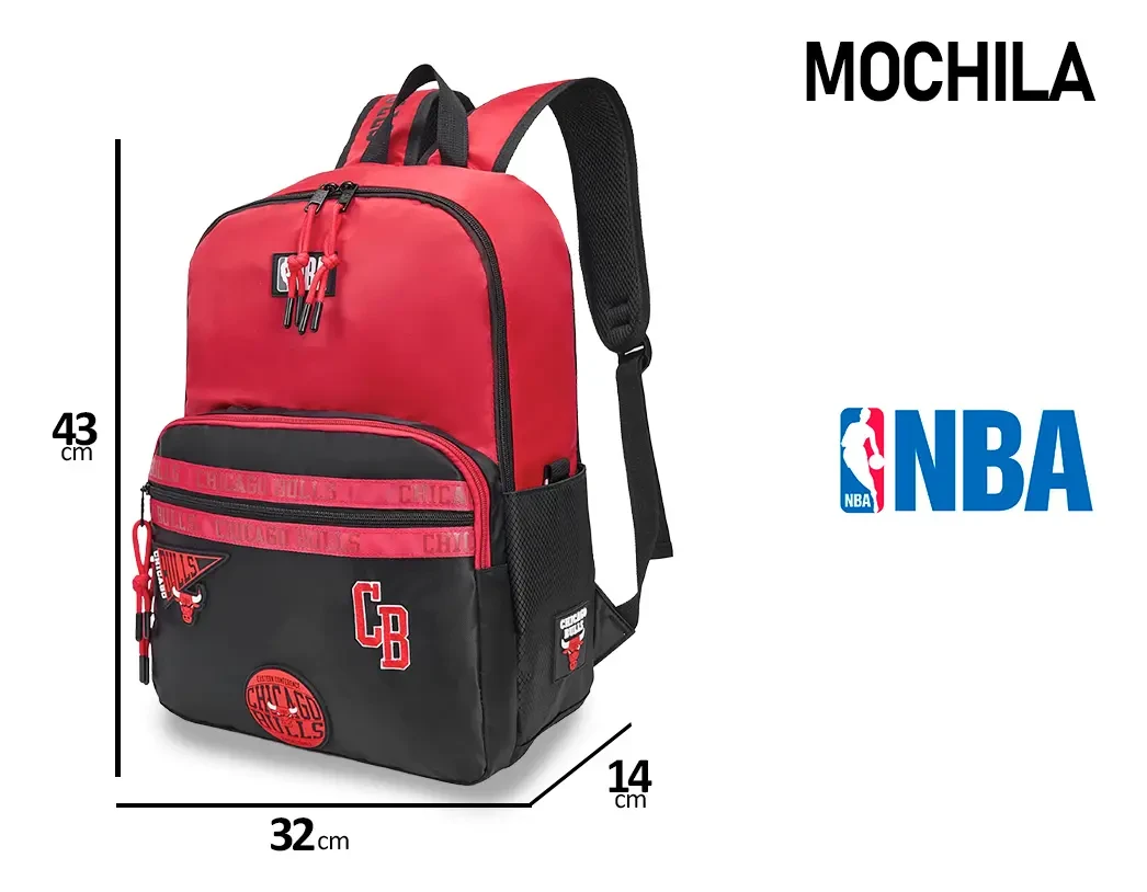 MOCHILA NBA CHICAGO BULLS 22281