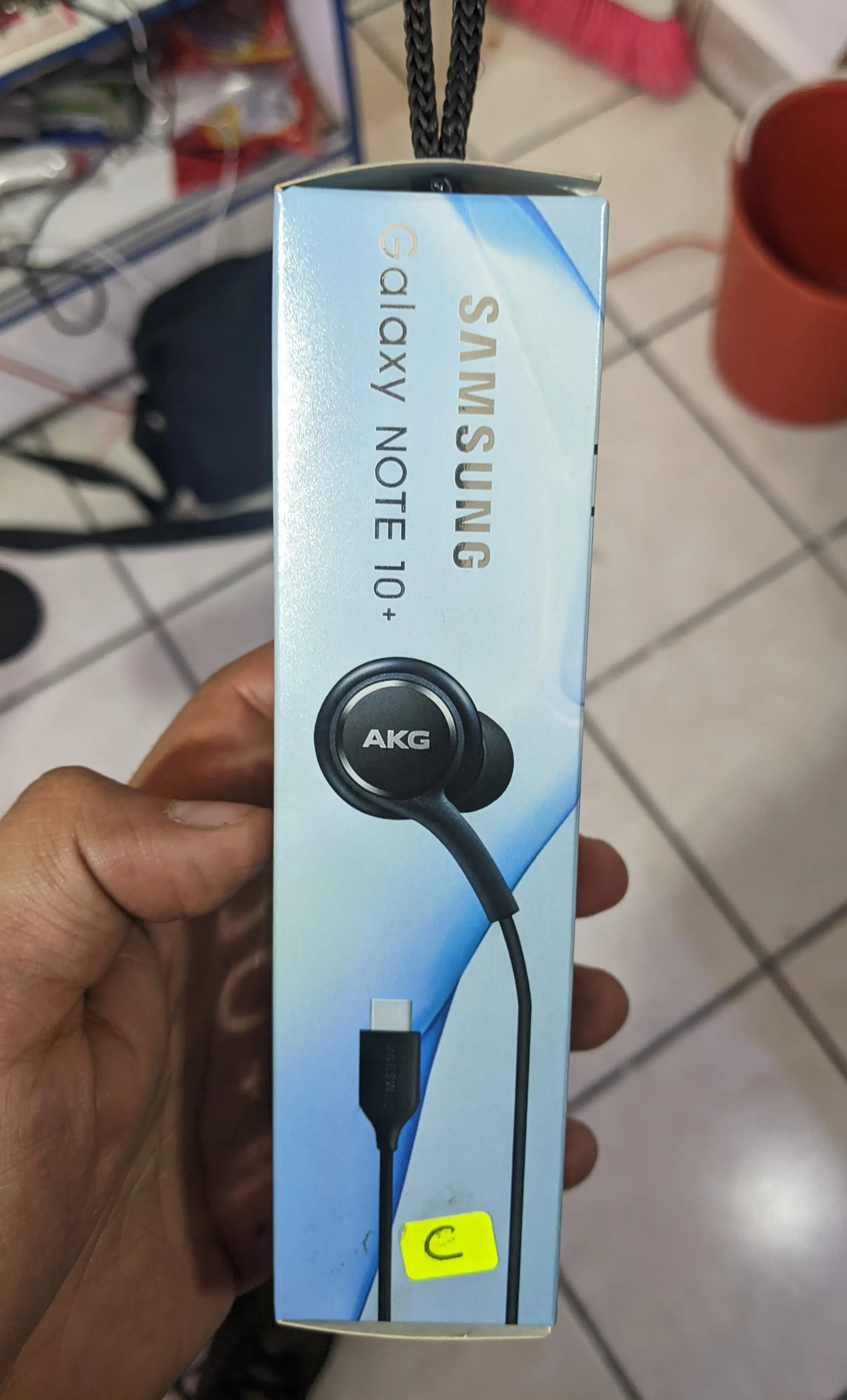 Audífono samsung entrada c  3