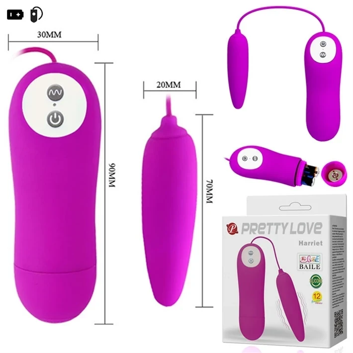 Bala vibrador varias velocidades siliconada