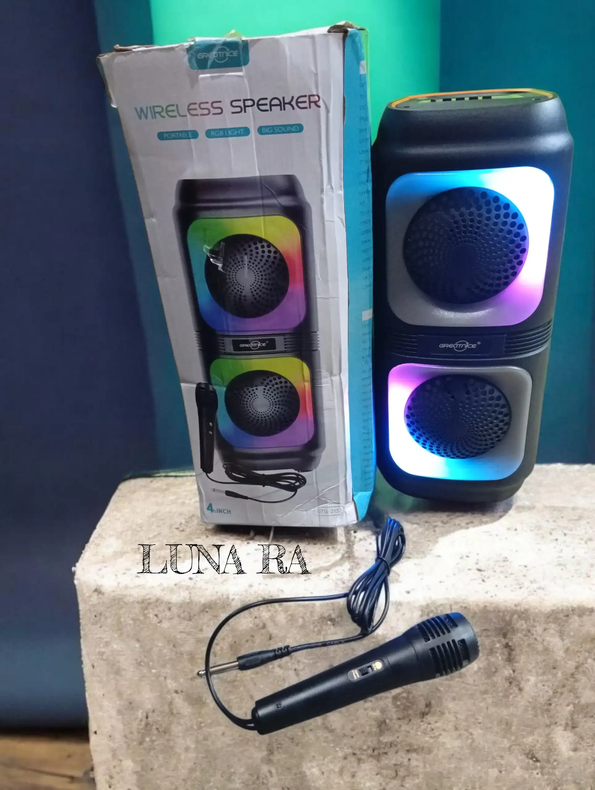 Bocina mediana karaoke 3