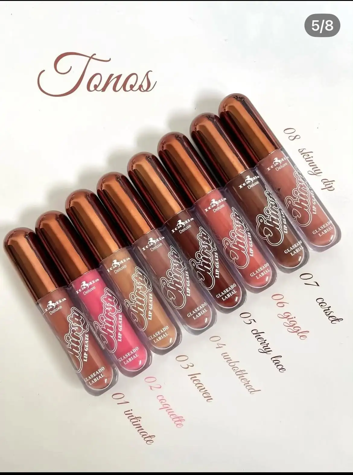 Jhirsty lip glaze italia deluxe  3