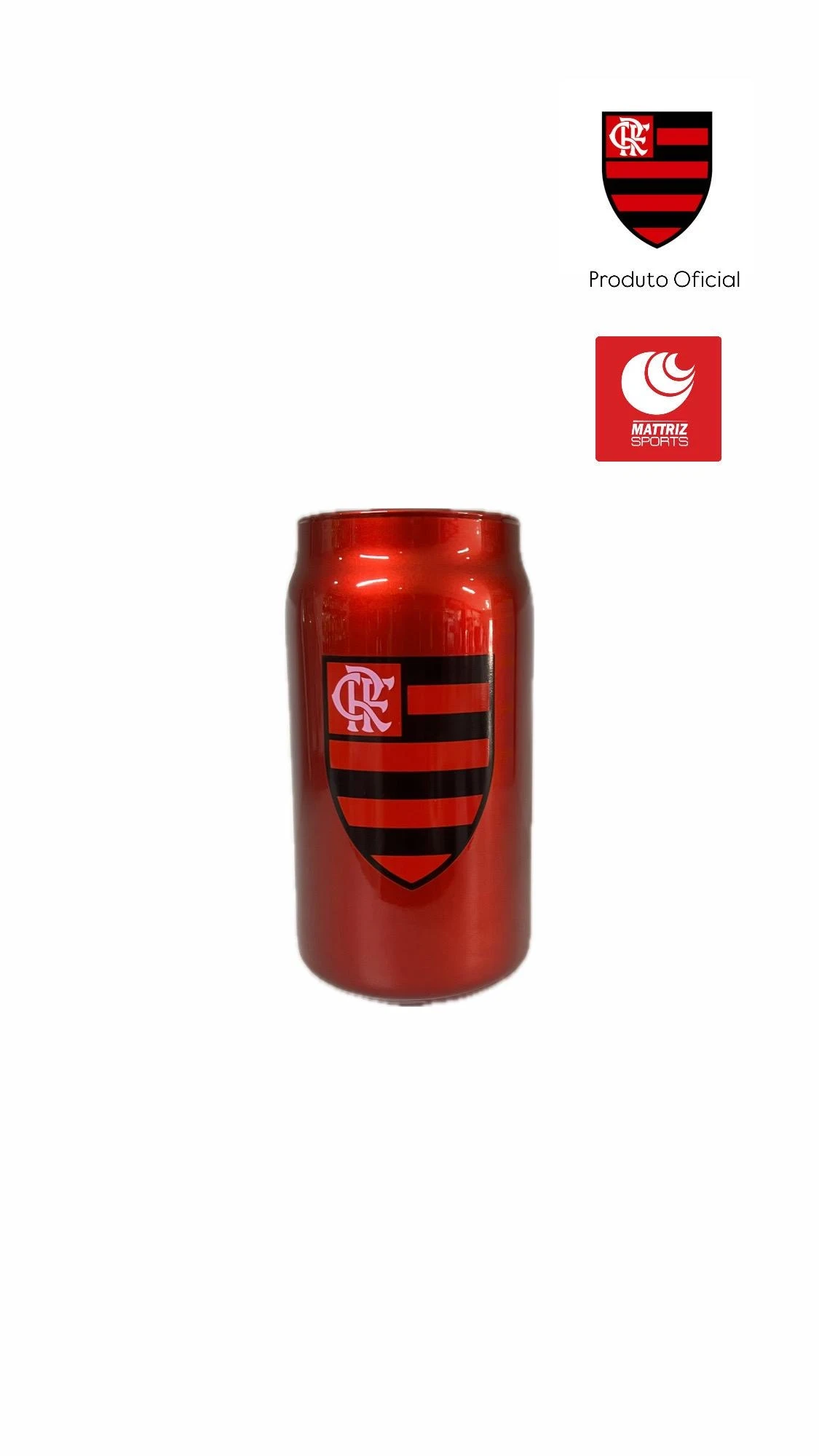 COPO  FLAMENGO VIDRO 450 ML 