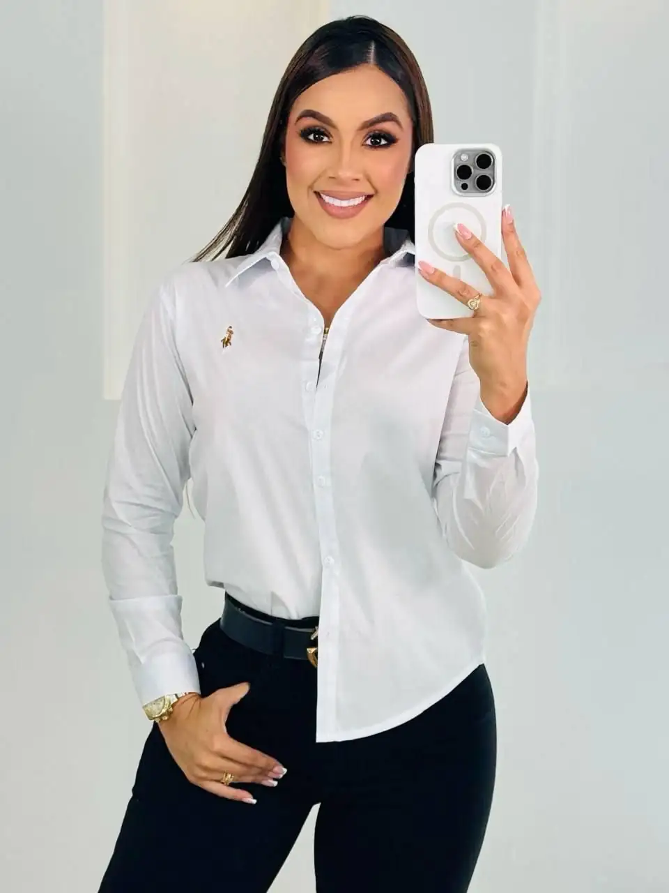 🤩🛍️Hermosa Camisa Larga 😍 💗  2