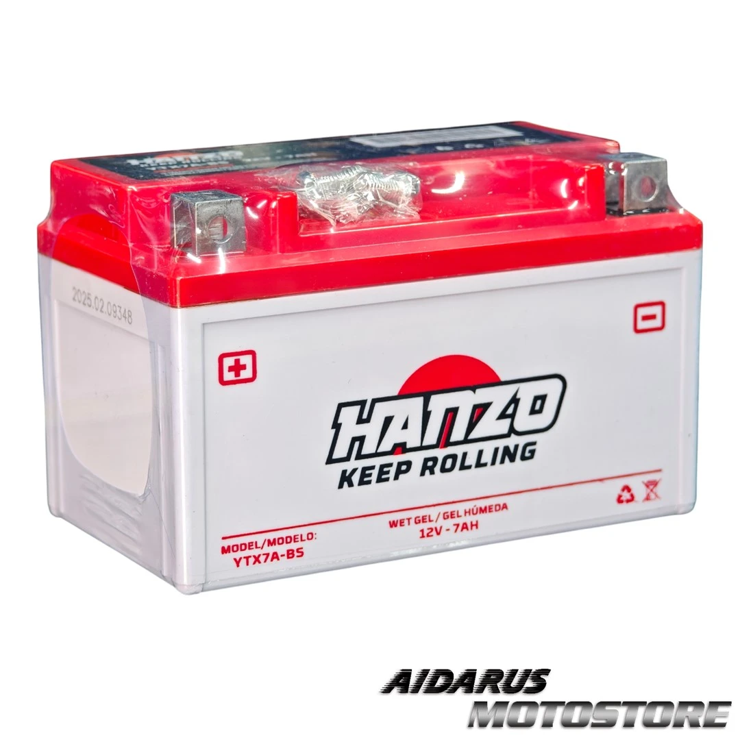 BATERIA HANZO YTX7A-BS PARA MOTO