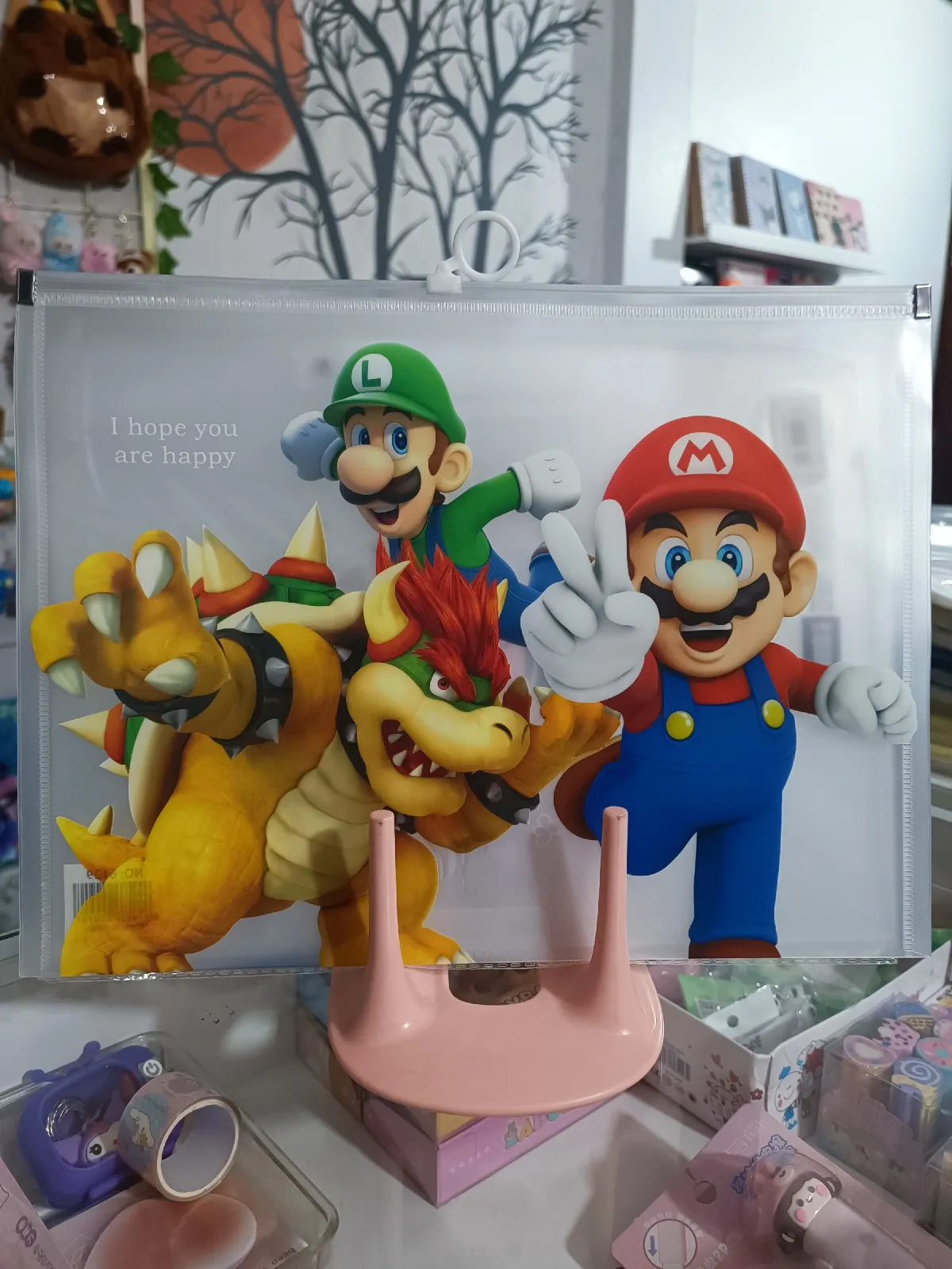 Carpeta tipo sobre. MARIO BROSS 4
