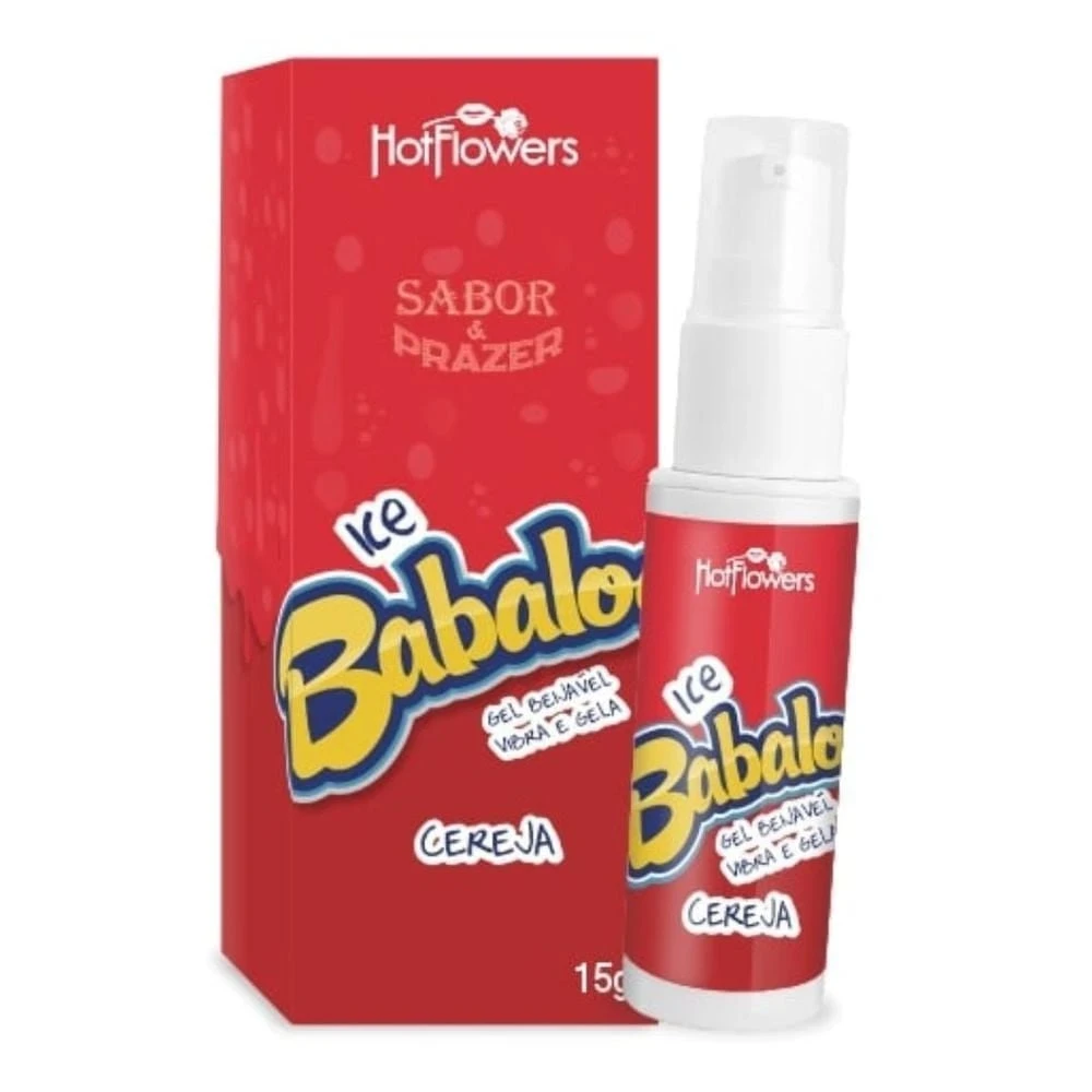 Vibrador Líquido Babaloo CEREZA 15g