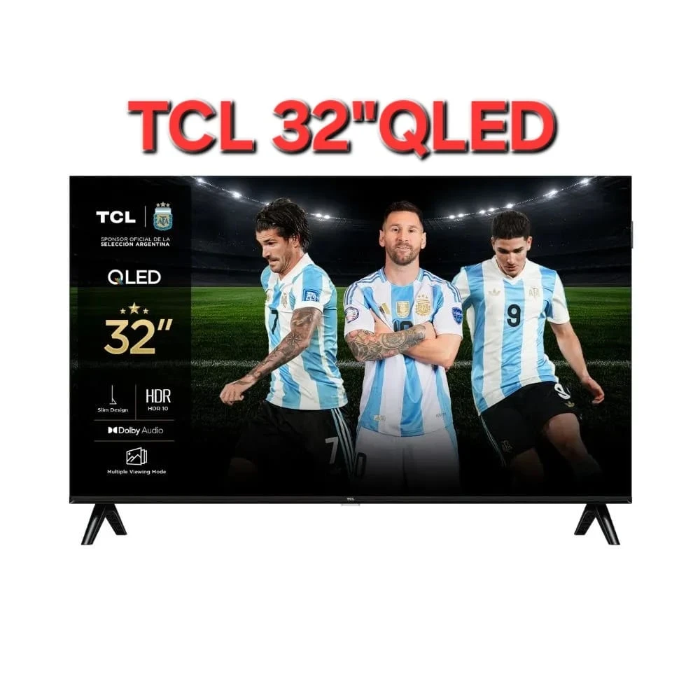 SMART TV 32"TCL QLED C/GOOGLE TV ‼️SOLO POR PEDIDO‼️