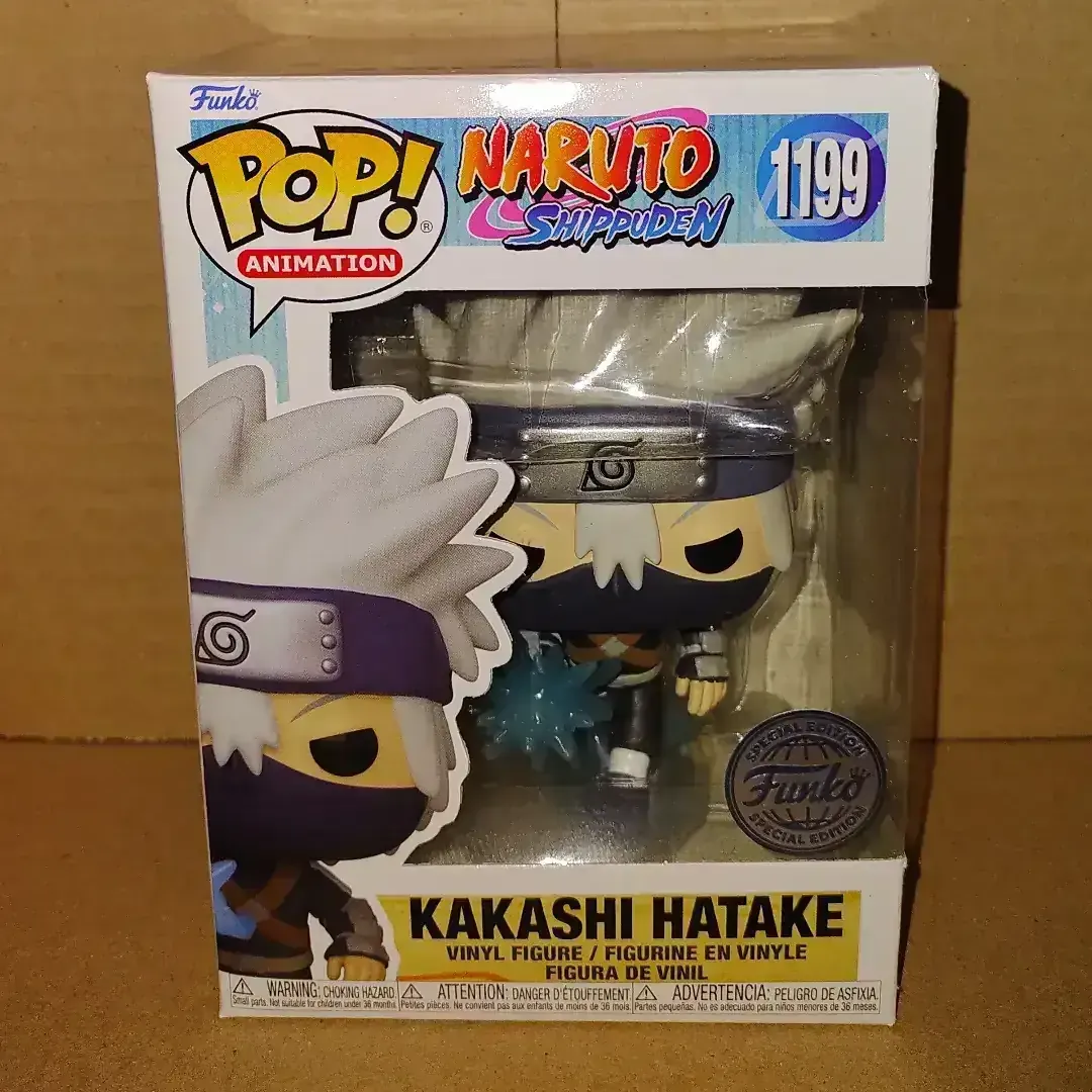 Funko Pop Animation: Naruto - Kakashi Joven con Chidori Exclusivo