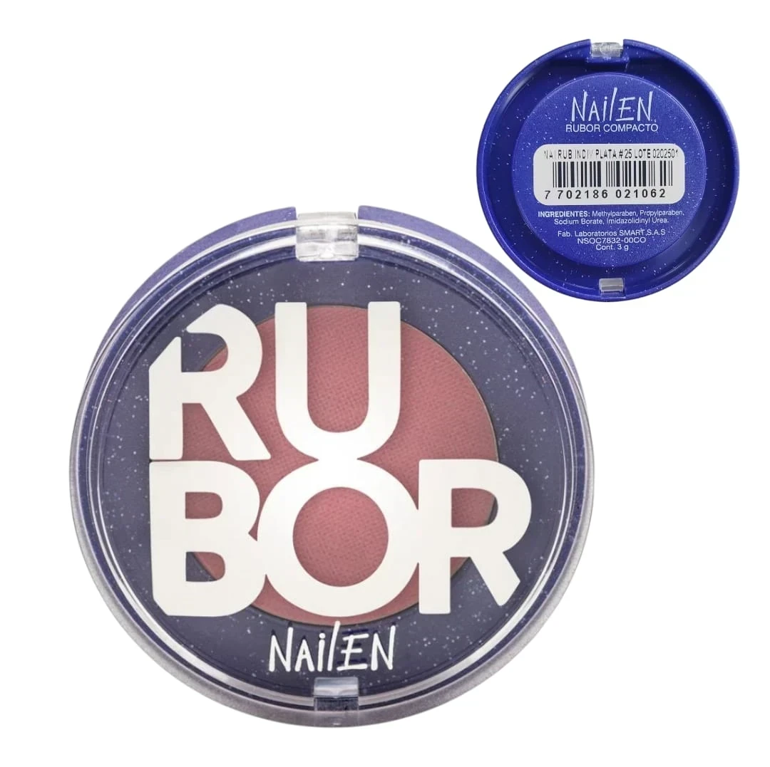 nailen rubor individual sin espejo tono 025