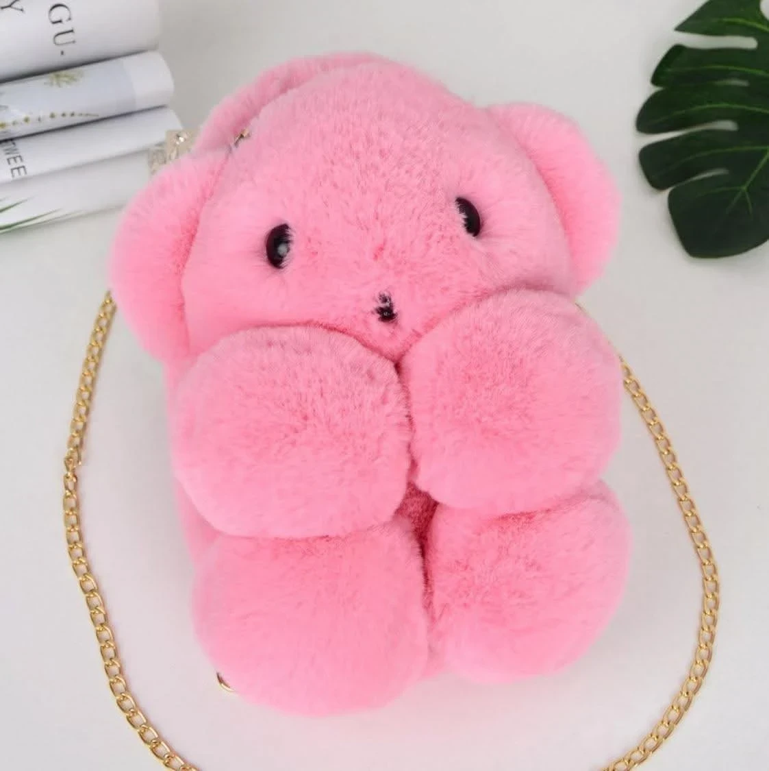  Carterita o mochila de osito 🥰🌸super suave 🎀✨💞 4