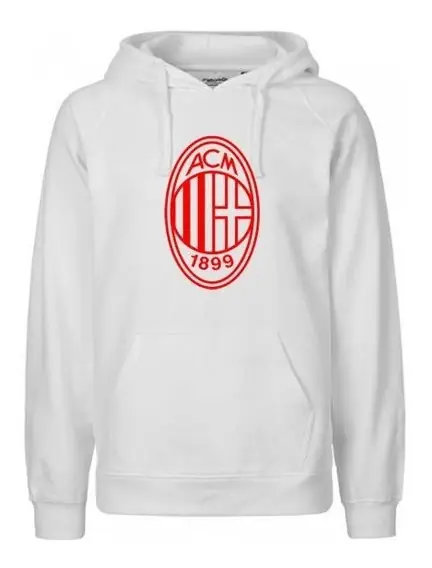 POLERA CON CAPUCHA DE AC. MILAN
