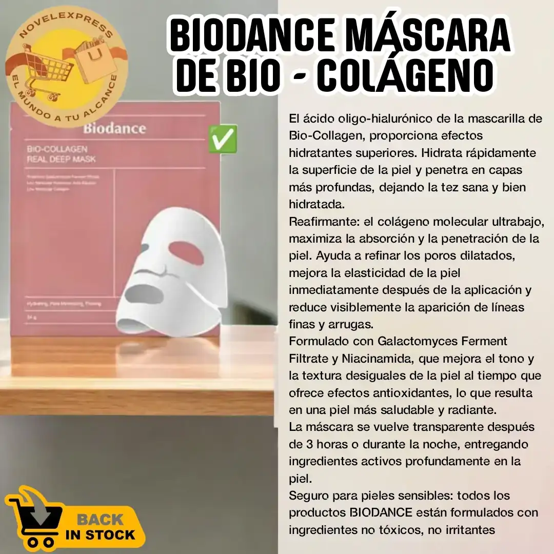 MASCARA DE COLAGENO BIODANCE