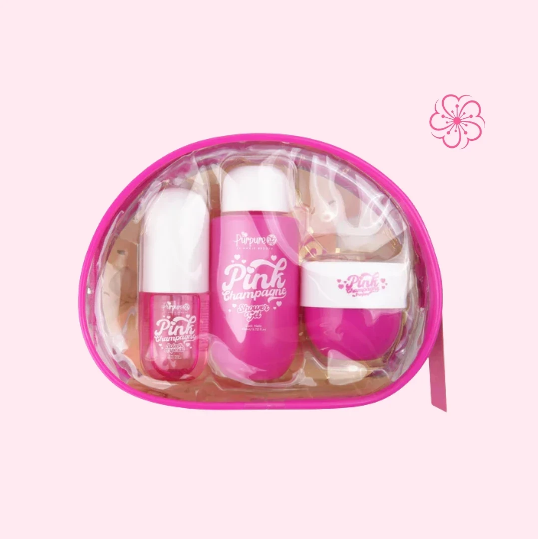 Kit Cartuchera Pink Champagne Purpure
