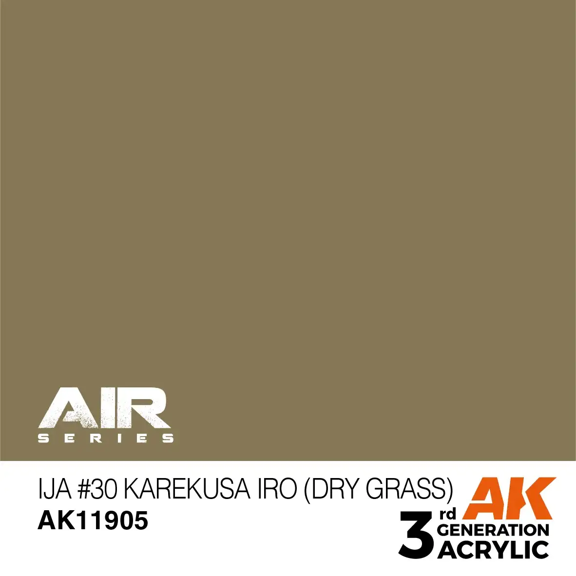  IJA #30 Karekusa iro (Dry Grass) – AIR