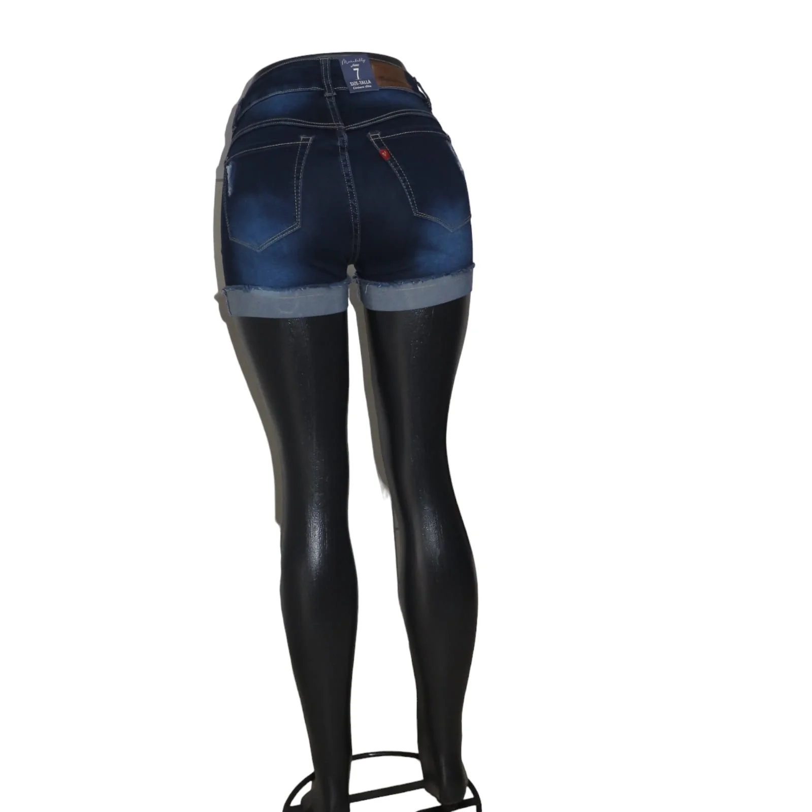 Short Azul claro de Mezclilla 2