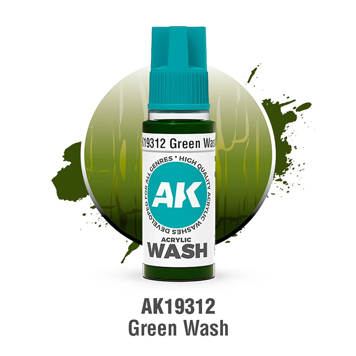 GREEN – ACRYLIC WASH - AK19312 