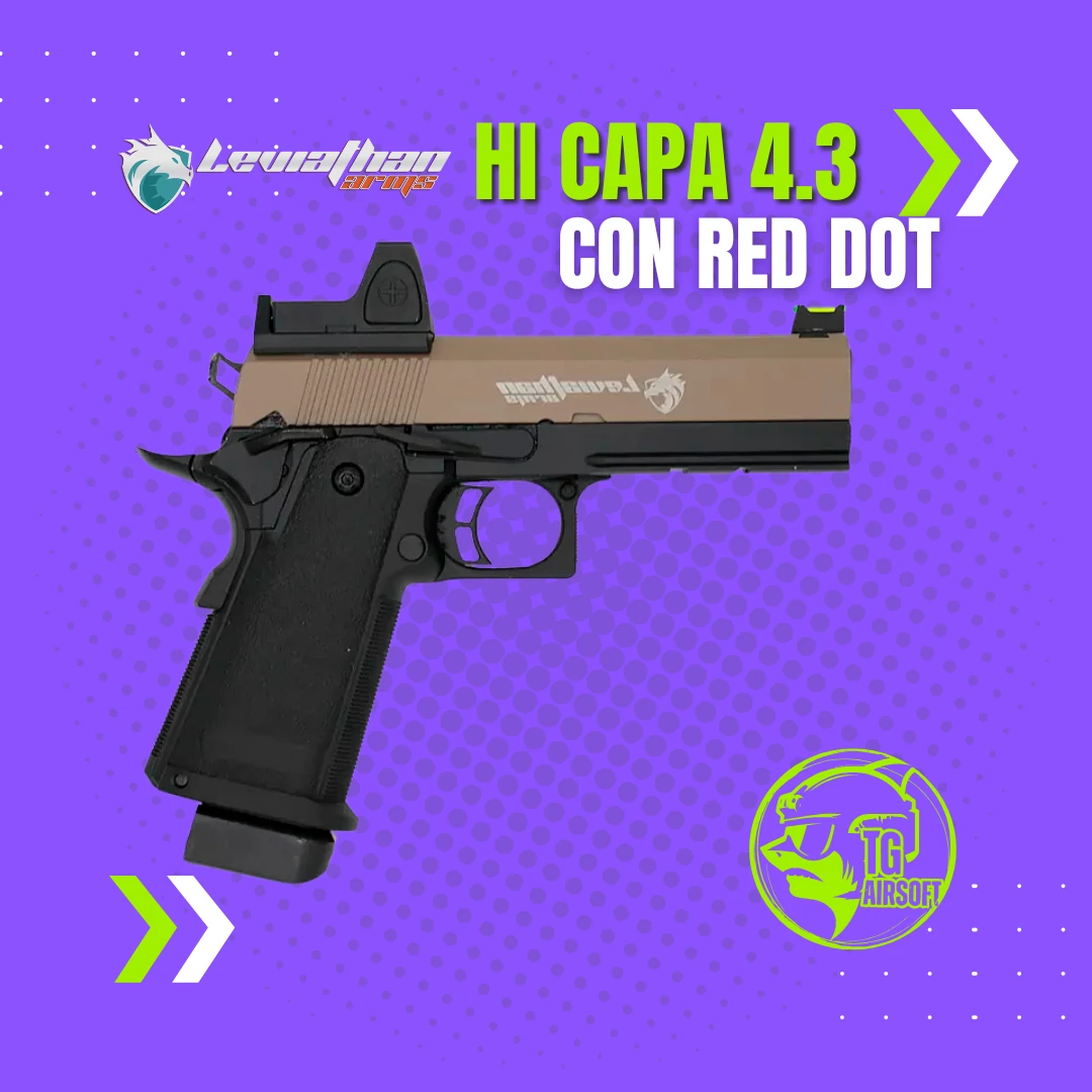 HI CAPA 4.3 CON RED DOT